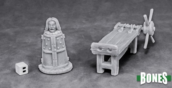 Reaper Miniatures: Dark Heaven Bones - Torture Equipment 2