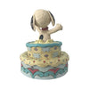 Peanuts Snoopy Jumping Out Birthday Cake Surprise by Jim Shore Statue