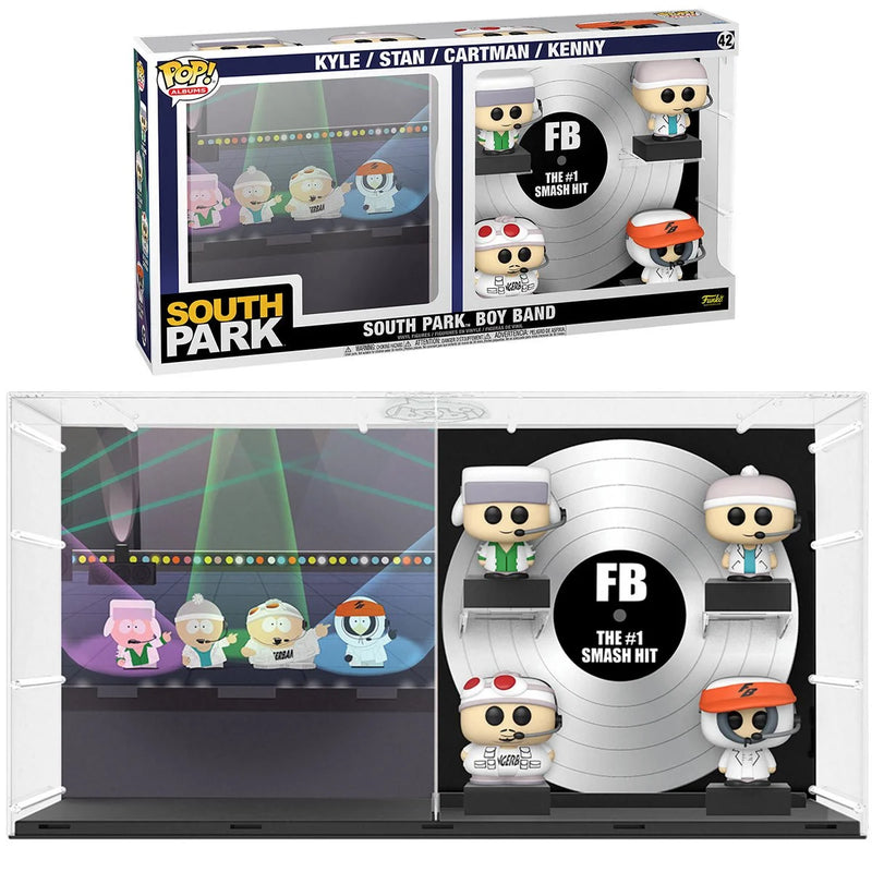 South Park Boy Band Deluxe Pop! Album Figure with Case