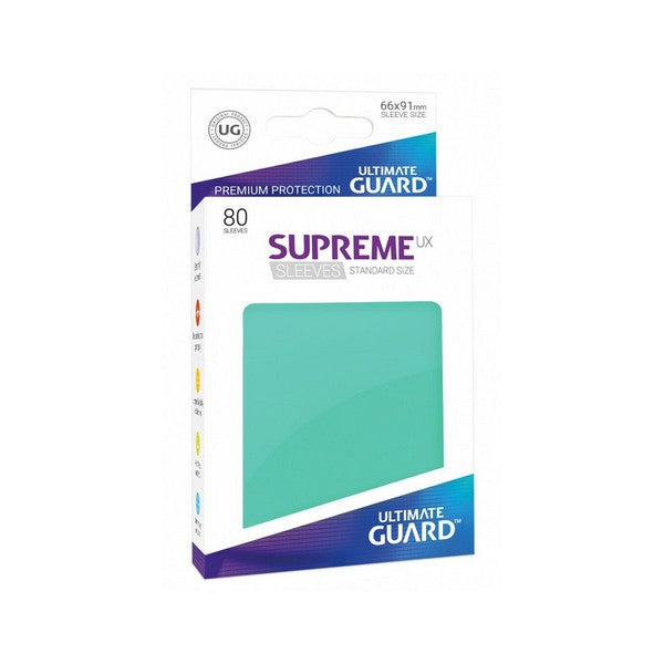 Ultimate Guard: Supreme Standard Sleeves - Turquoise (80)
