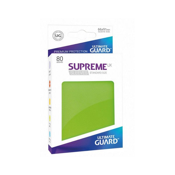 Ultimate Guard: Supreme Standard Sleeves - Light Green (80)