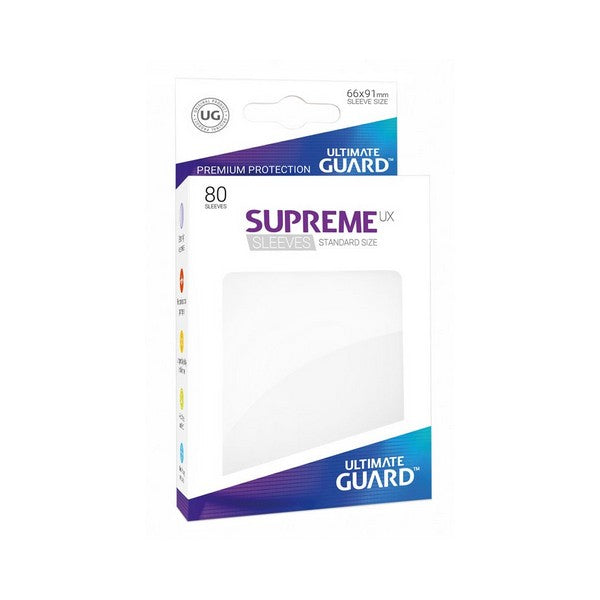 Ultimate Guard: Supreme Standard Sleeves - White (80)