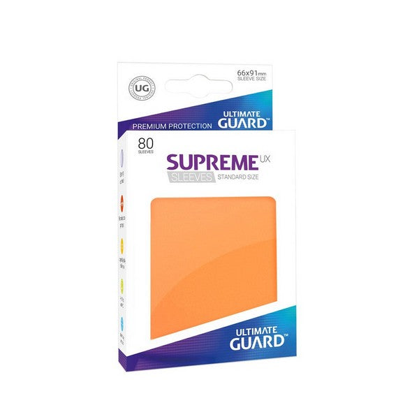 Ultimate Guard: Supreme Standard Sleeves - Orange (80)