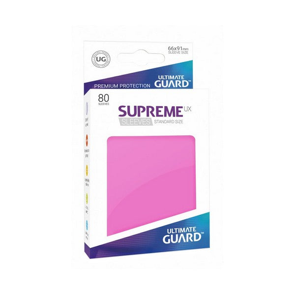 Ultimate Guard: Supreme Standard Sleeves - Pink (80)