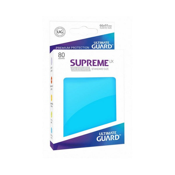 Ultimate Guard: Supreme Standard Sleeves - Light Blue (80)