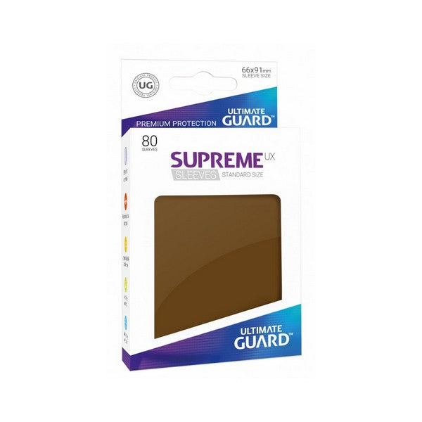 Ultimate Guard: Supreme Standard Sleeves - Brown (80)