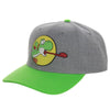 Super Mario Bros. Yoshi Pre-Curved Snapback Hat