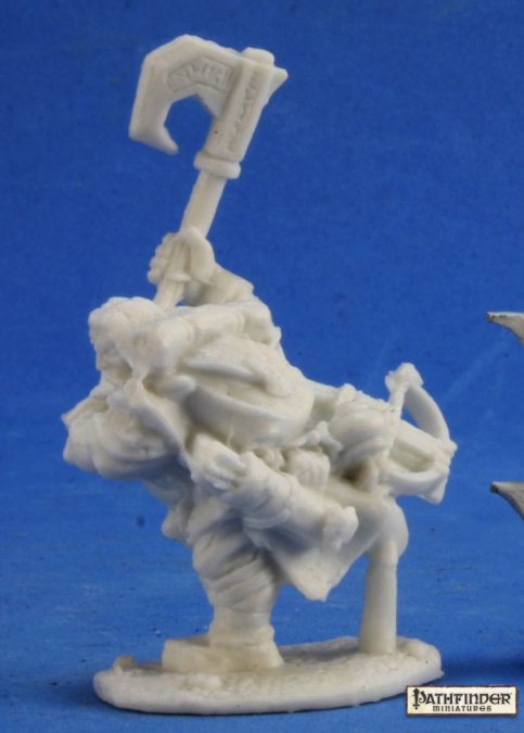 Pathfinder HARSK - Il Nano Ranger Iconico Di Reaper Bones, Miniatura Per Giochi Di Ruolo E Guerra - 89020