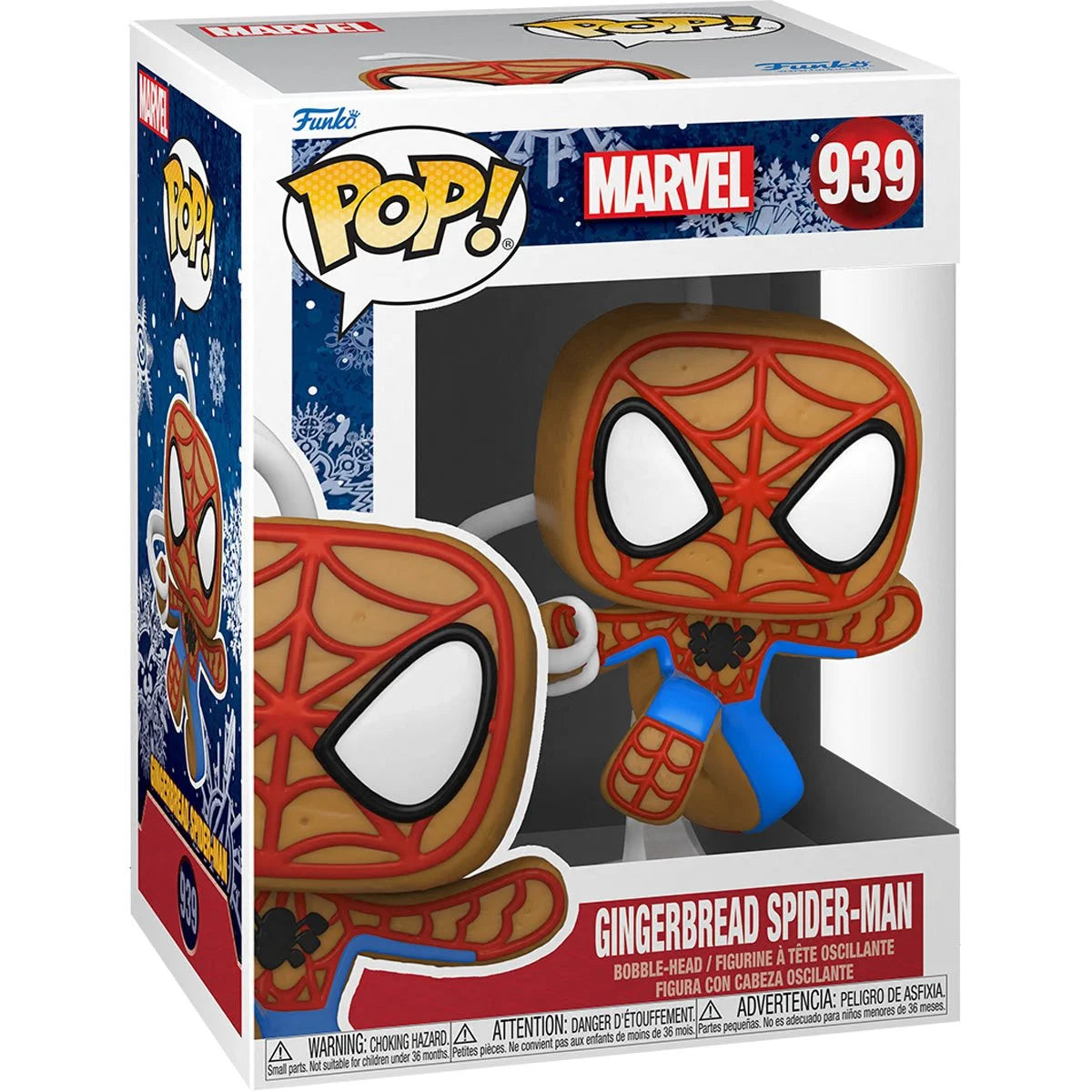 Marvel Holiday Gingerbread Spider-Man Pop! Vinyl Figure