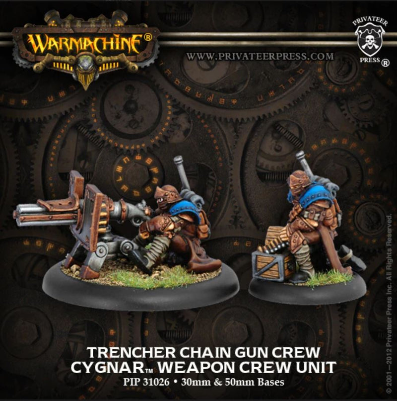 Trencher Chain Gun Crew