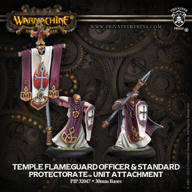 Temple Flameguard Officer & Standard