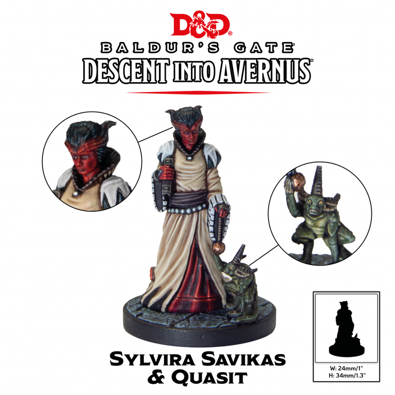 Dungeons and Dragons: Baldur's Gate - Descent into Avernus:  Sylvira Savikas & Quasit