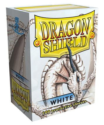 Dragon Shield: Standard Sleeves - White (100)