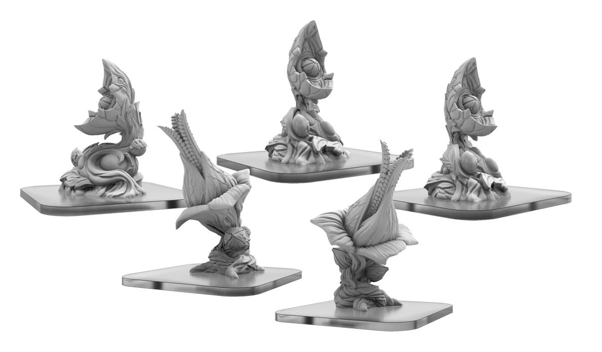 Monsterpocalypse: Vegetyrants Units - Stomatavors and Imperial Bloom