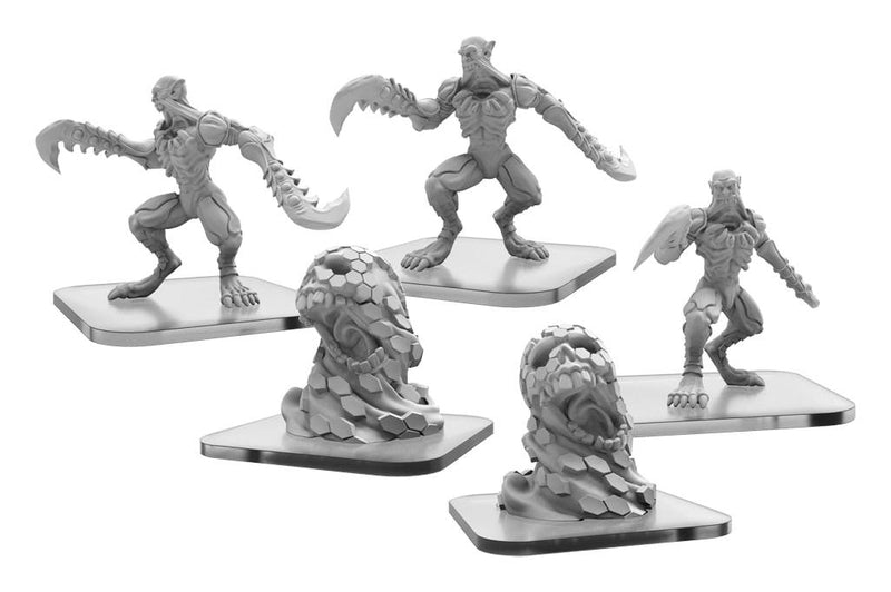 Monsterpocalypse: Necroscourge Units - Blade Revenants and Hurling Swarm