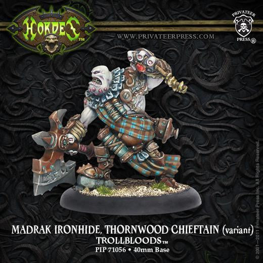 Hordes: Trollbloods - Madrak Ironhide, Thornwood Chieftain Variant