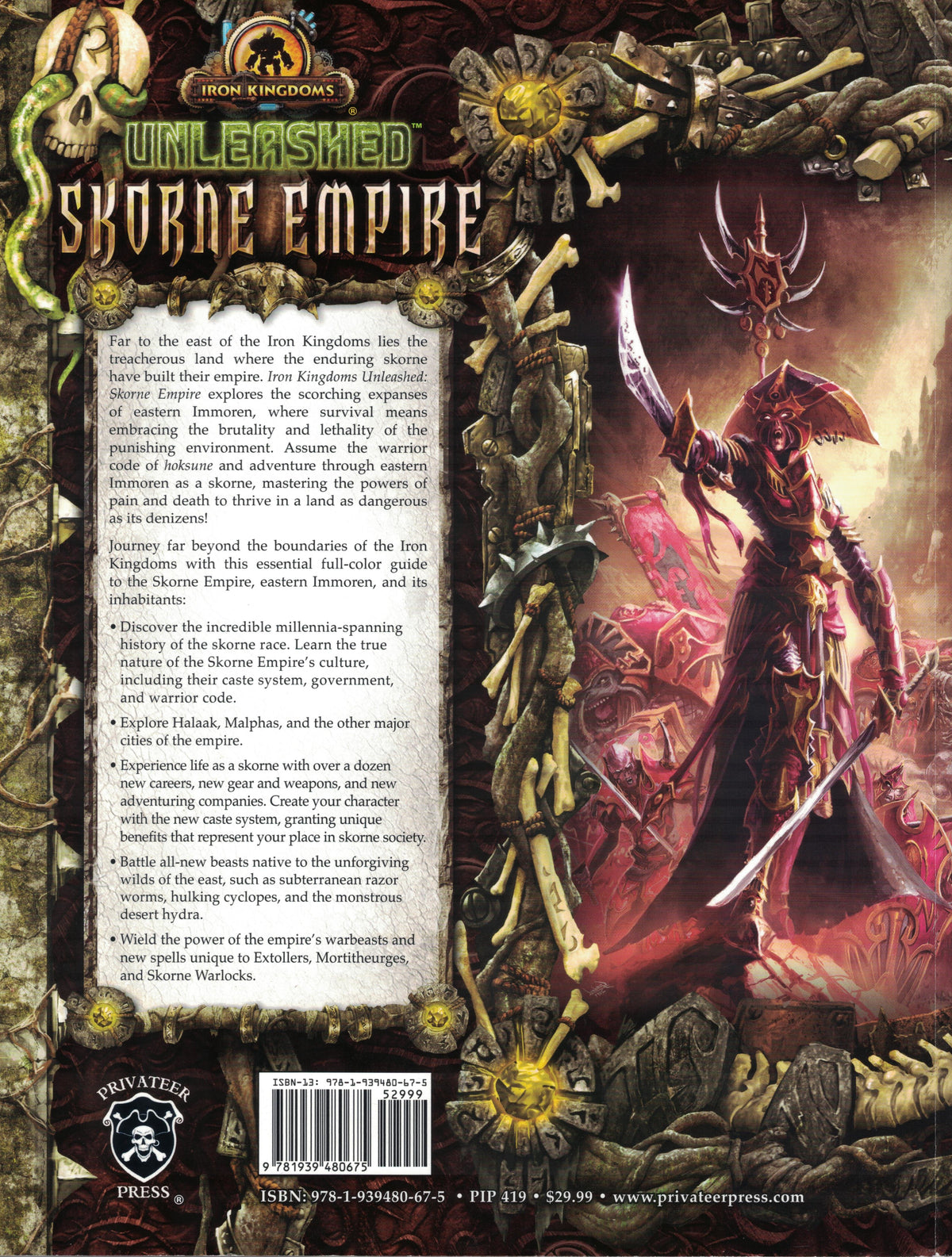 Iron Kingdoms Unleashed: Skorne Empire