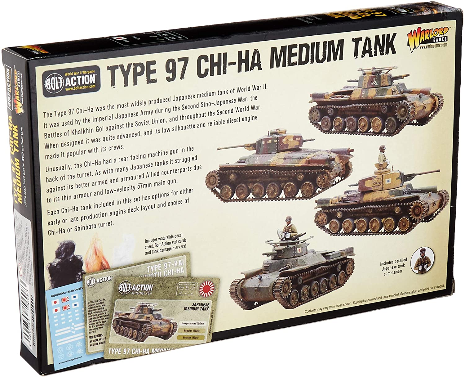 Bolt Action - Chi-Ha Japanese tank