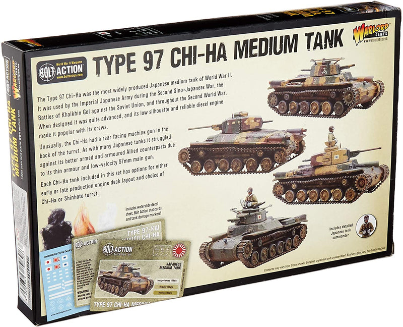 Bolt Action - Chi-Ha Japanese tank