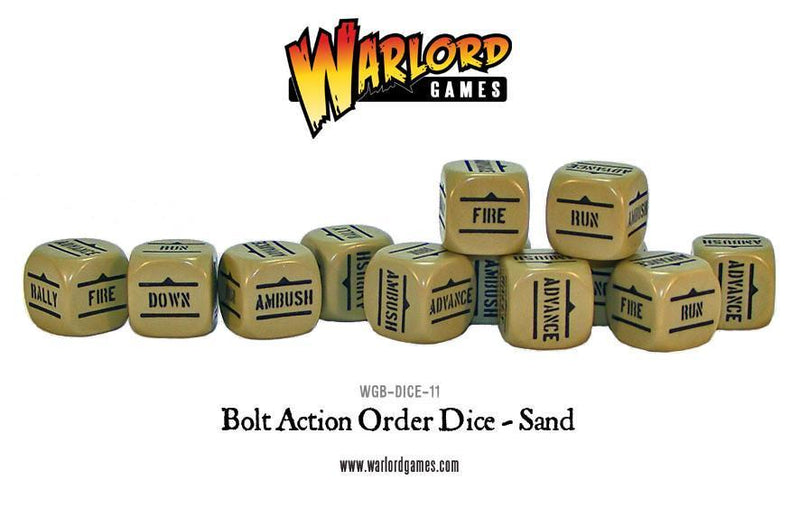 Order Dice pack - Sand