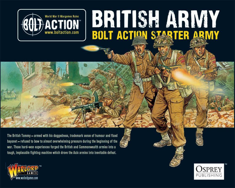 Bolt Action: British - 1,000pt British Army starter army