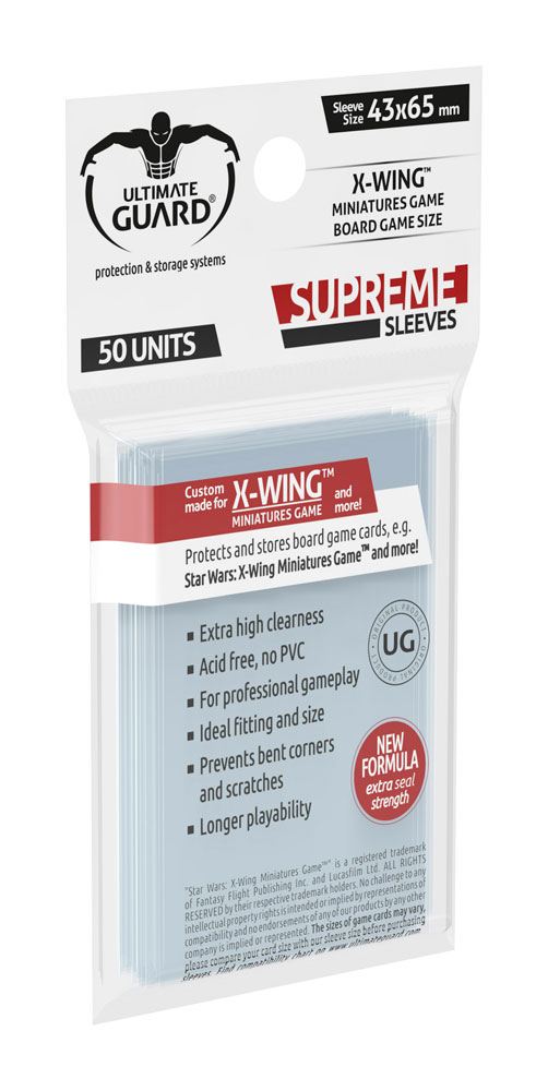 Supreme X-Wing Miniatures Game Sleeves 50ct
