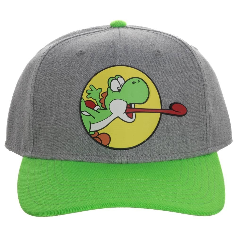 Super Mario Bros. Yoshi Pre-Curved Snapback Hat