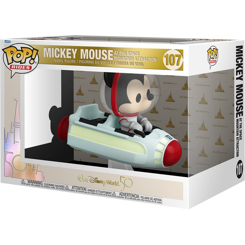 Disney World's 50th Space Mountain with Mickey Mouse Pop