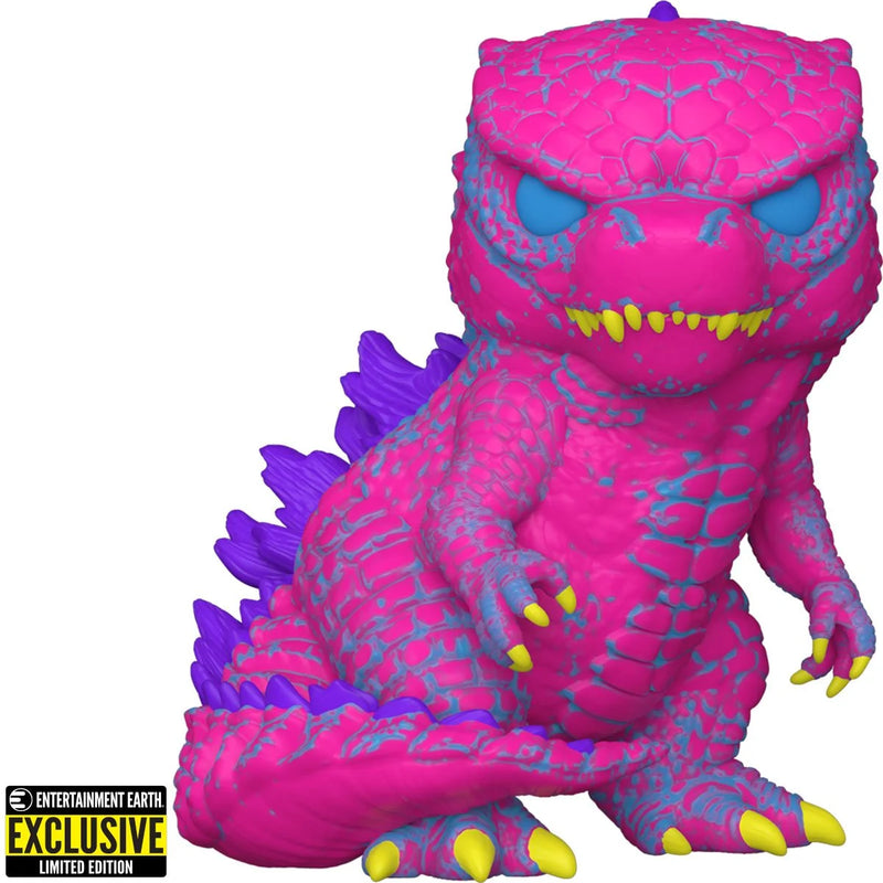 Godzilla vs. Kong Godzilla Black Light Pop! Vinyl Figure - Entertainment Earth Exclusive