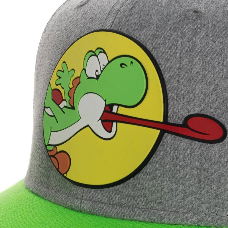 Super Mario Bros. Yoshi Pre-Curved Snapback Hat