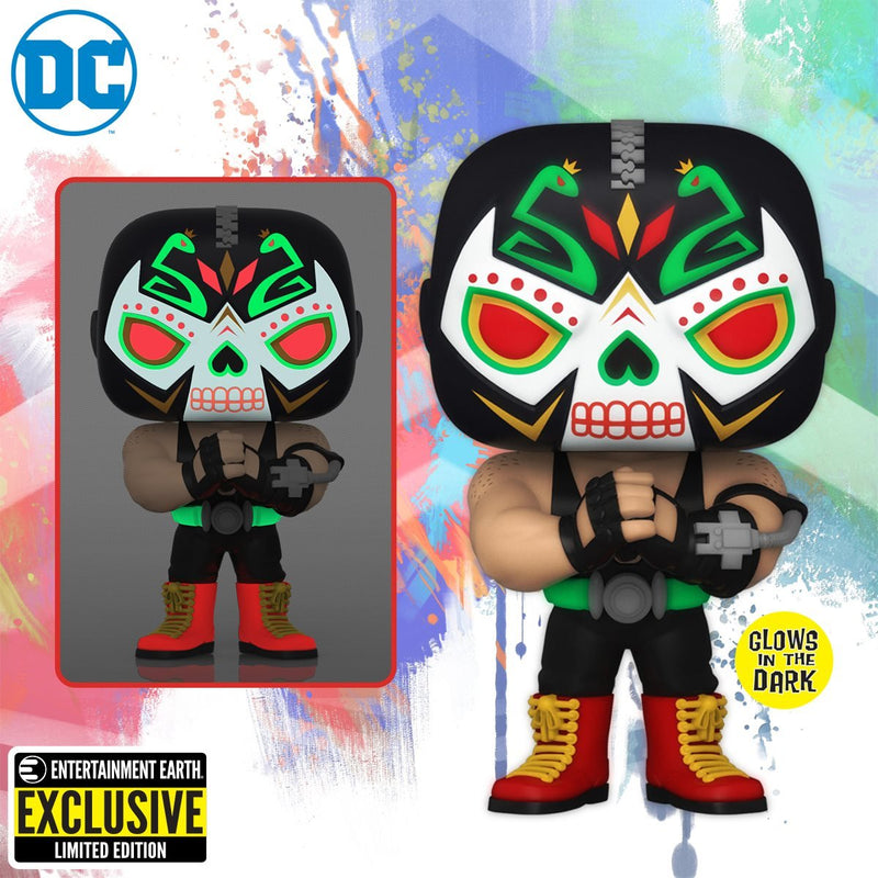 Dia de los DC Bane Glow-in-the-Dark Pop! - Entertainment Earth Exclusive