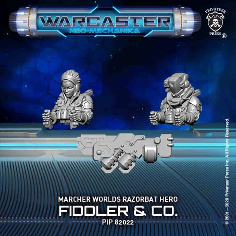 Warcaster Neo-Mechanika: MW - Razorbat Hero - Fiddler & Co.