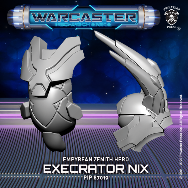 Warcaster Neo-Mechanika: Empyrean - Zenith Hero - Execrator Nix