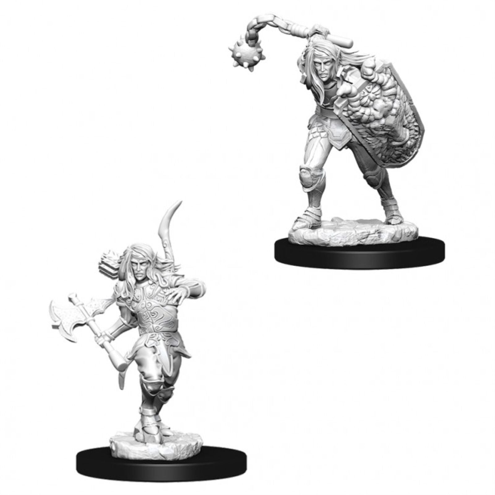 Pathfinder: Deep Cuts Miniatures - Elf Fighter (Male)