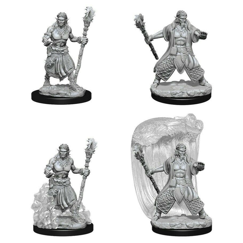 Dungeons & Dragons: Nolzur’s Marvelous Miniatures - Water Genasi Druid (Male)