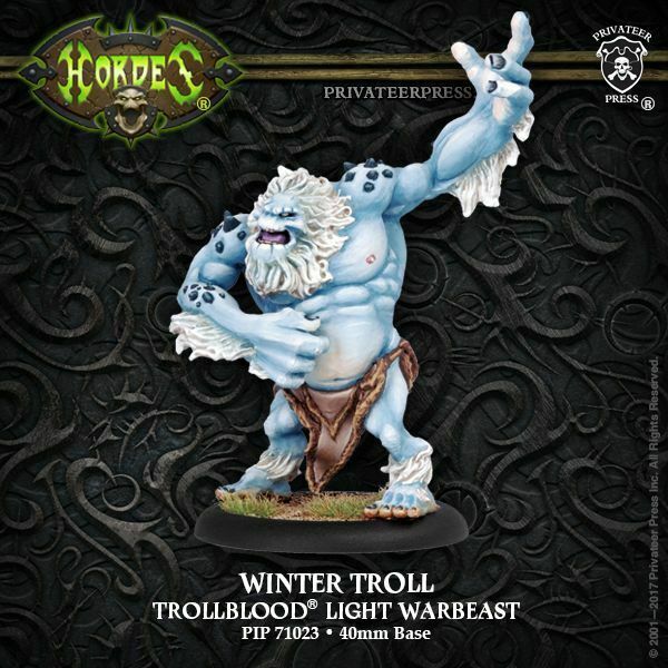 Hordes: Trollbloods - Winter Troll (Classic)