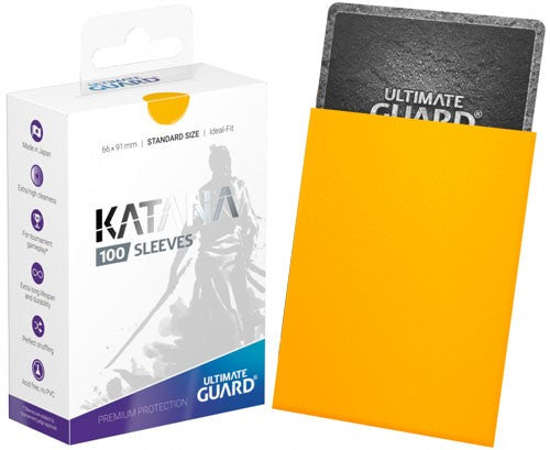 Ultimate Guard: Katana Standard Sleeves - Yellow (100)