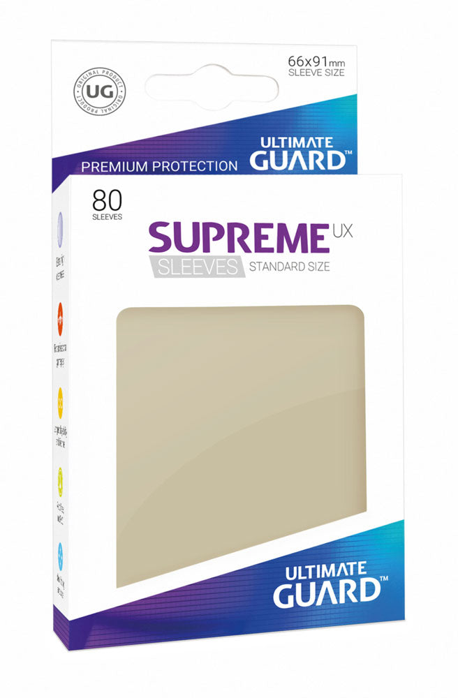 Ultimate Guard: Supreme Standard Sleeves - Sand (80)