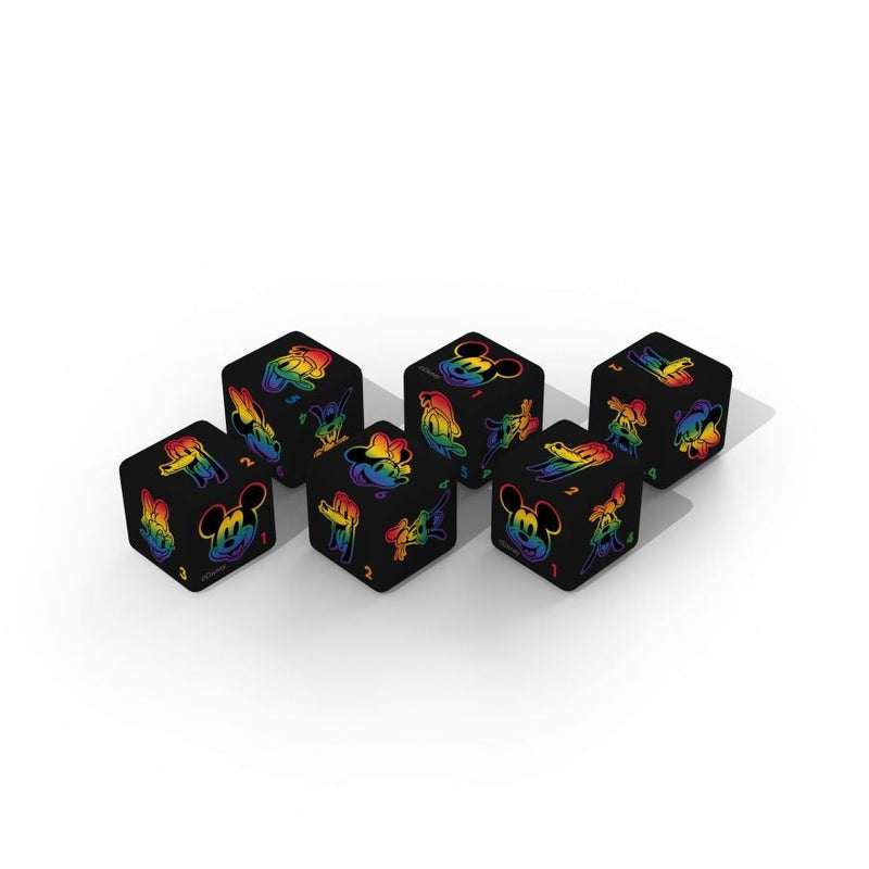 Disney Collection: D6 Dice Set - Disney Pride (6)
