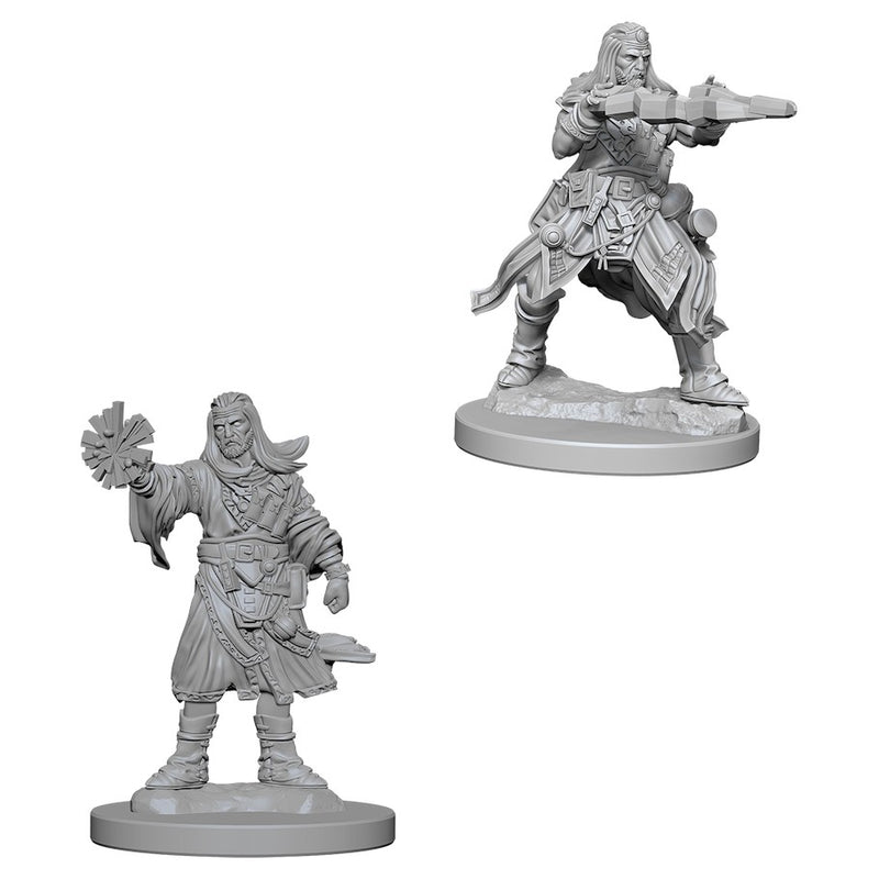 Pathfinder: Deep Cuts Miniatures - Human Wizard (Male)