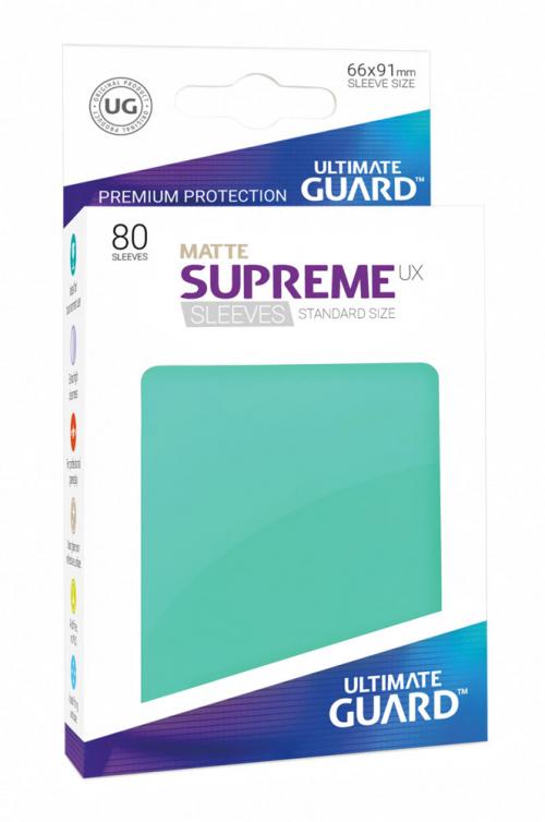 Ultimate Guard: Supreme Standard Sleeves - Matte Turquoise (80)